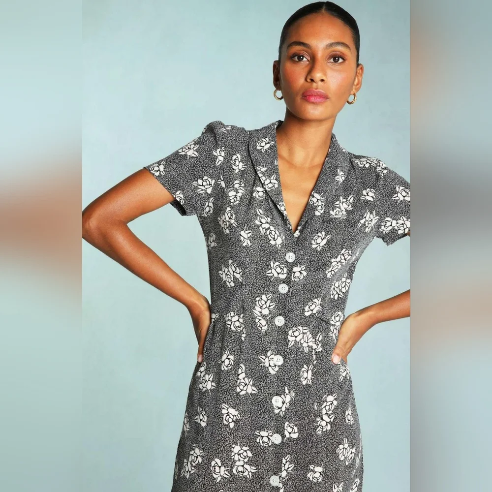 Rouje Pivoine Bicolor Marine FR 38 - Picture 4 of 10